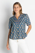 IBSA Atlanta Top Indigo