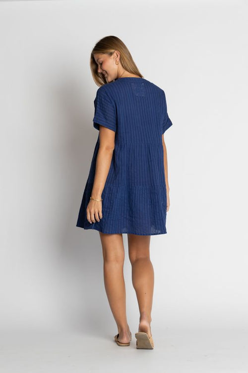 Ibsa Chenneye dress Navy