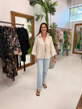 YES Linen Shirt Stone