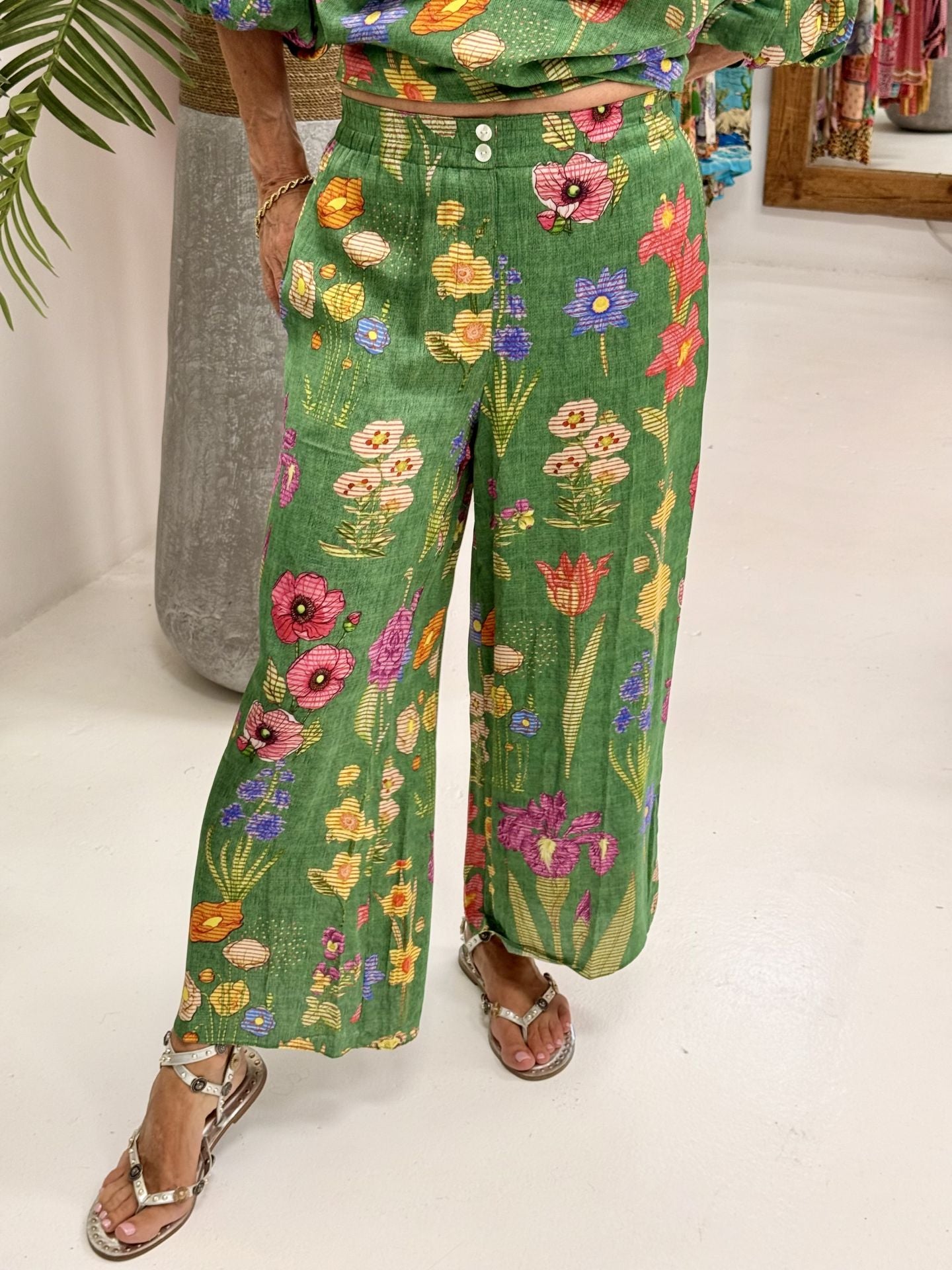 RYY Tea Pant Emerald