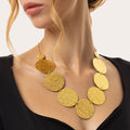 Vestopazzo Seven Disc Necklace