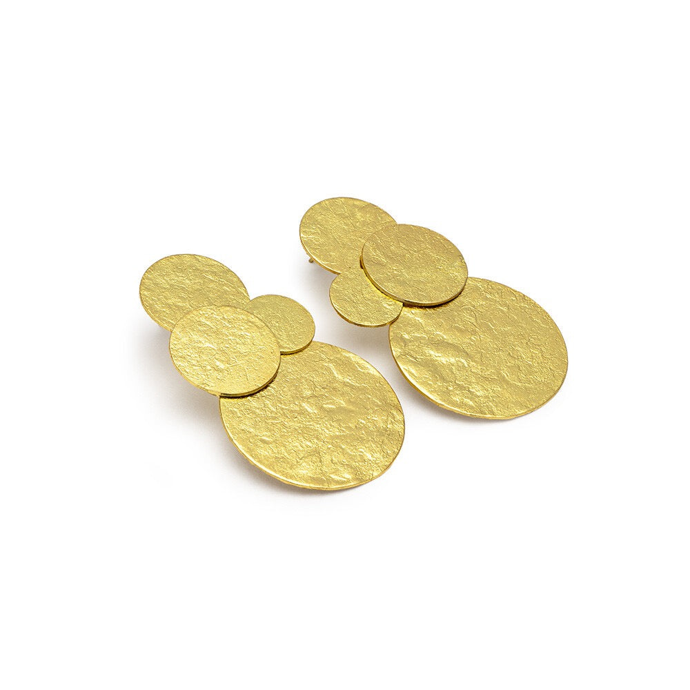 Vestopazzo Multi  Circle Earrings