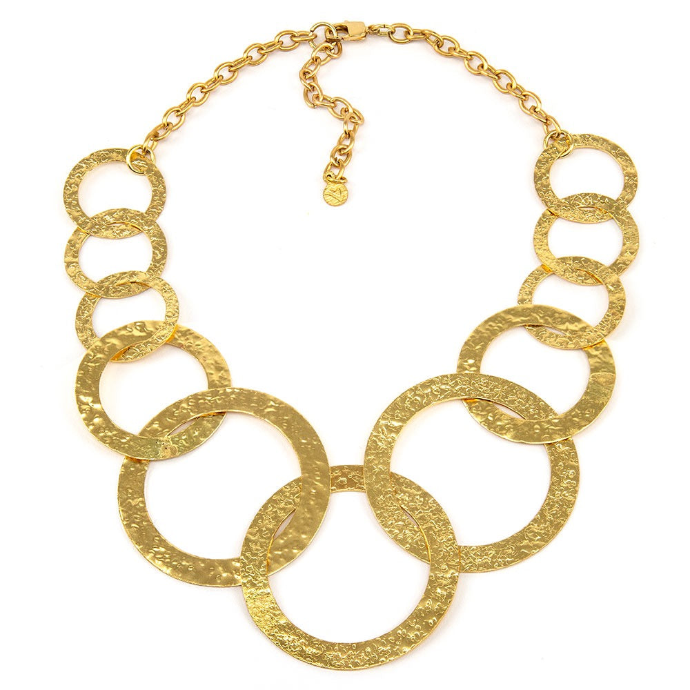 Vestopazzo Circle Silhouette Necklace