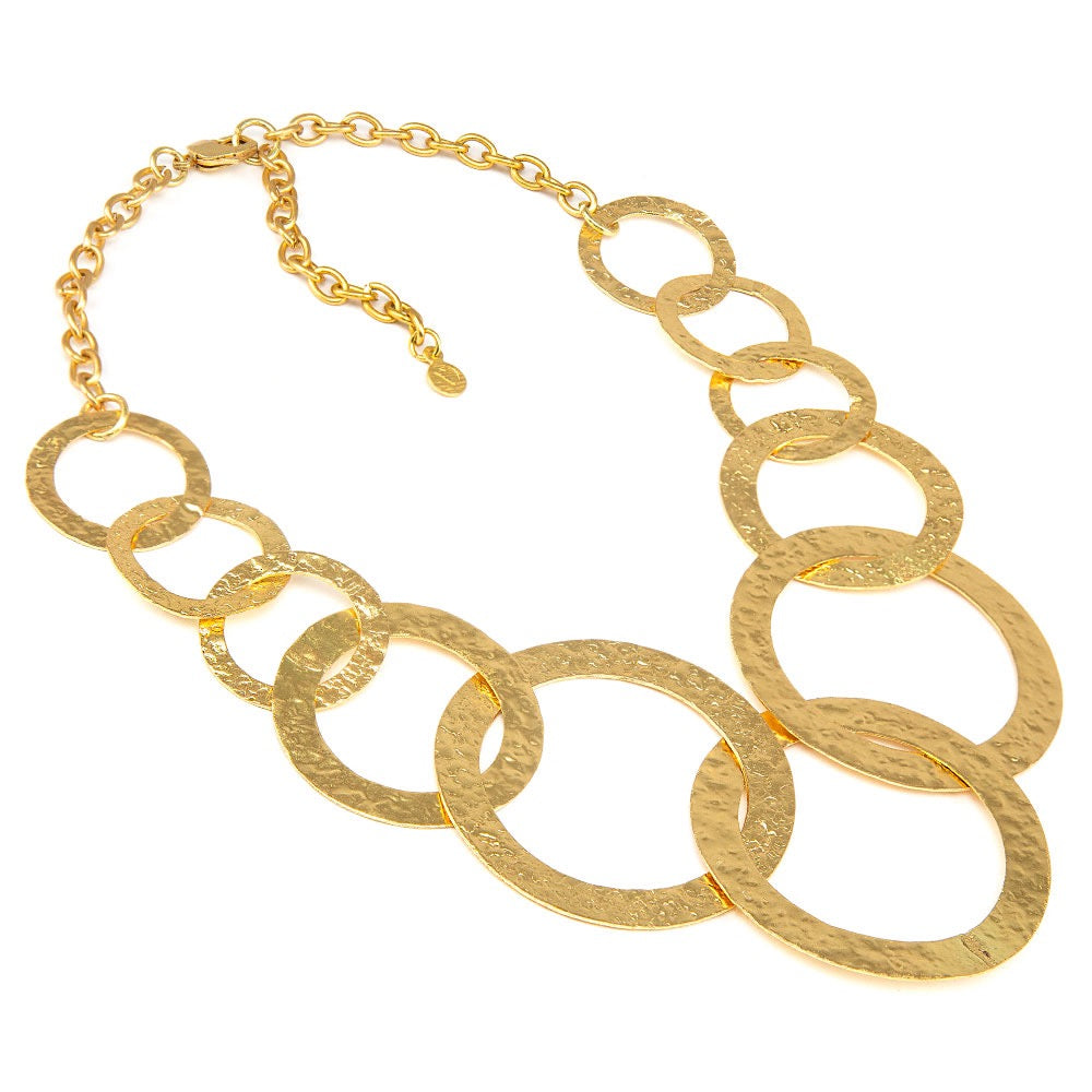 Vestopazzo Circle Silhouette Necklace