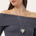 Vestopazzo Large Heart Pendant Necklace