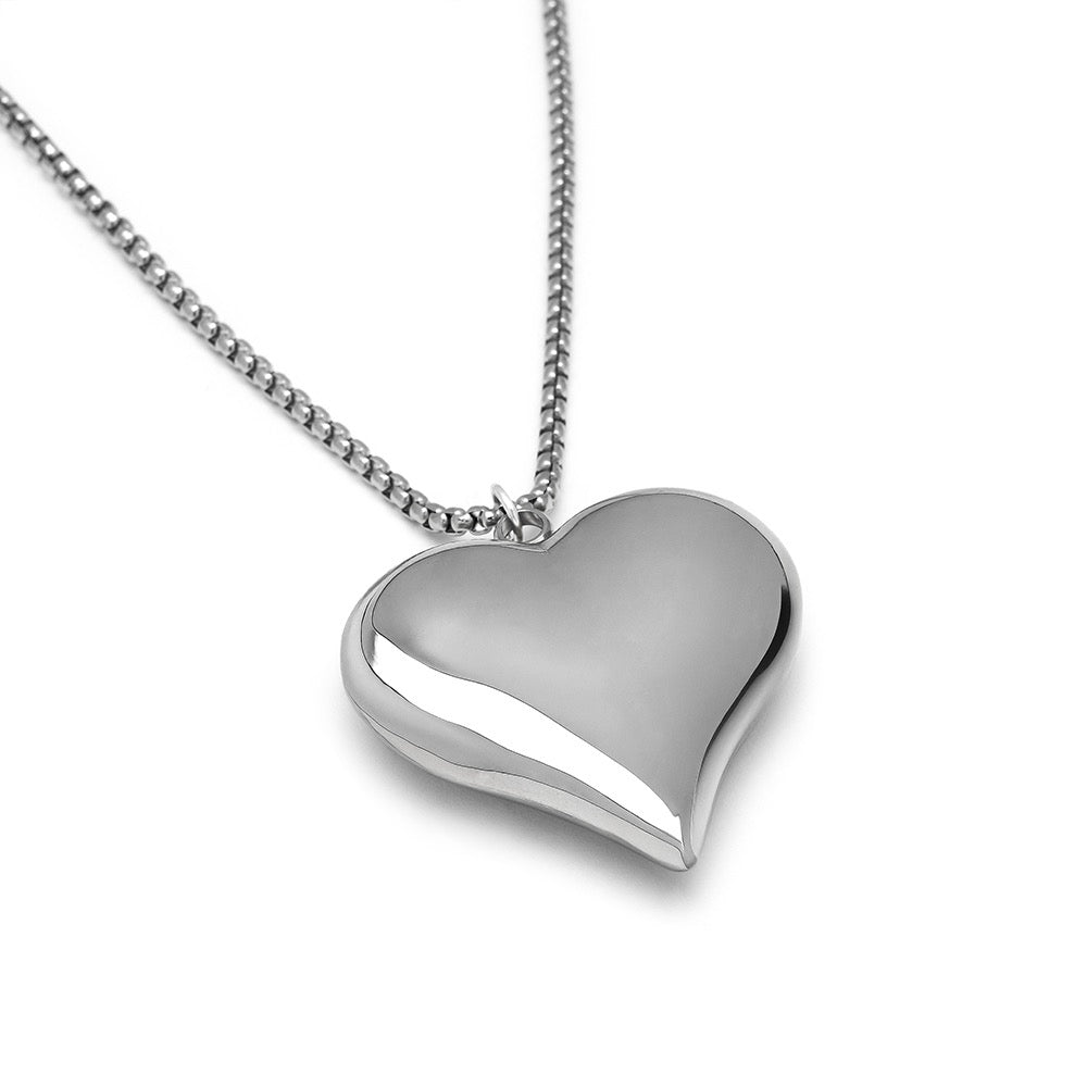Vestopazzo Large Heart Pendant Necklace