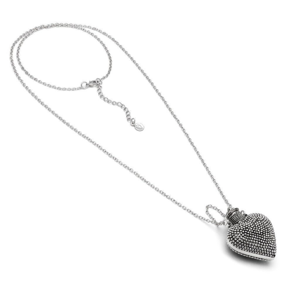 Vestopazzo Opening Heart Locket Necklace