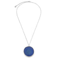 Vestopazzo Round Disc Pendant Necklace