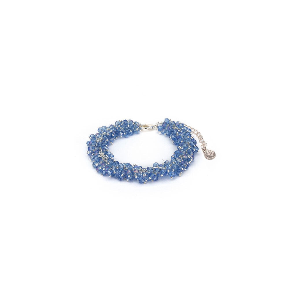 Vestopazzo Mogra Light Blue Crystal Bracelet