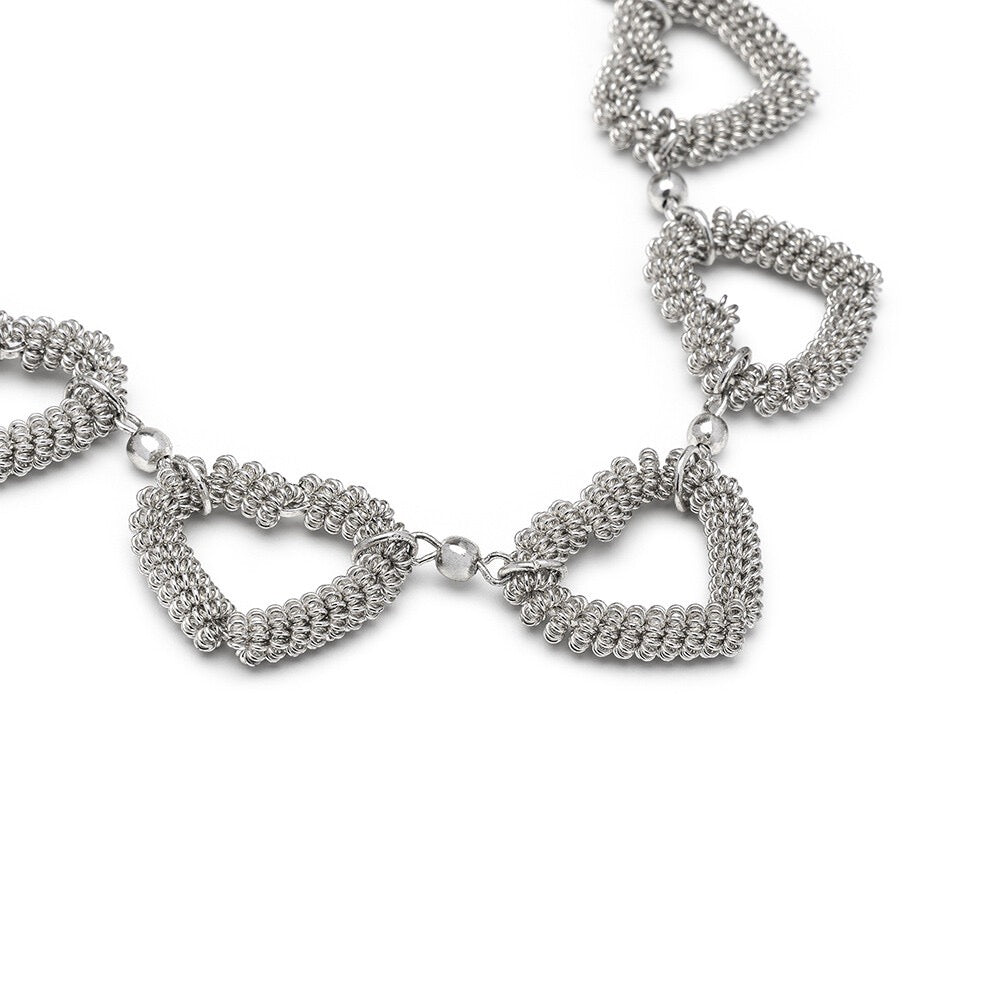 Vestopazzo Heart Shapes Necklace