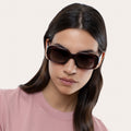Vestopazzo Square Sunglasses Dark Choc