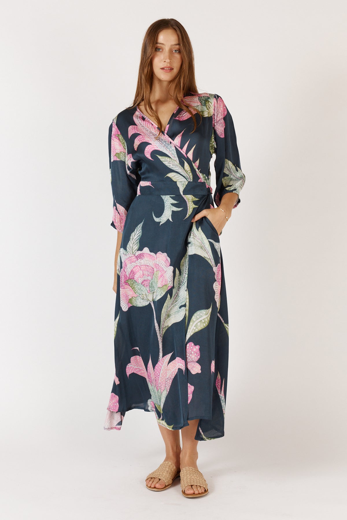 RYY Ubud Wrap Navy