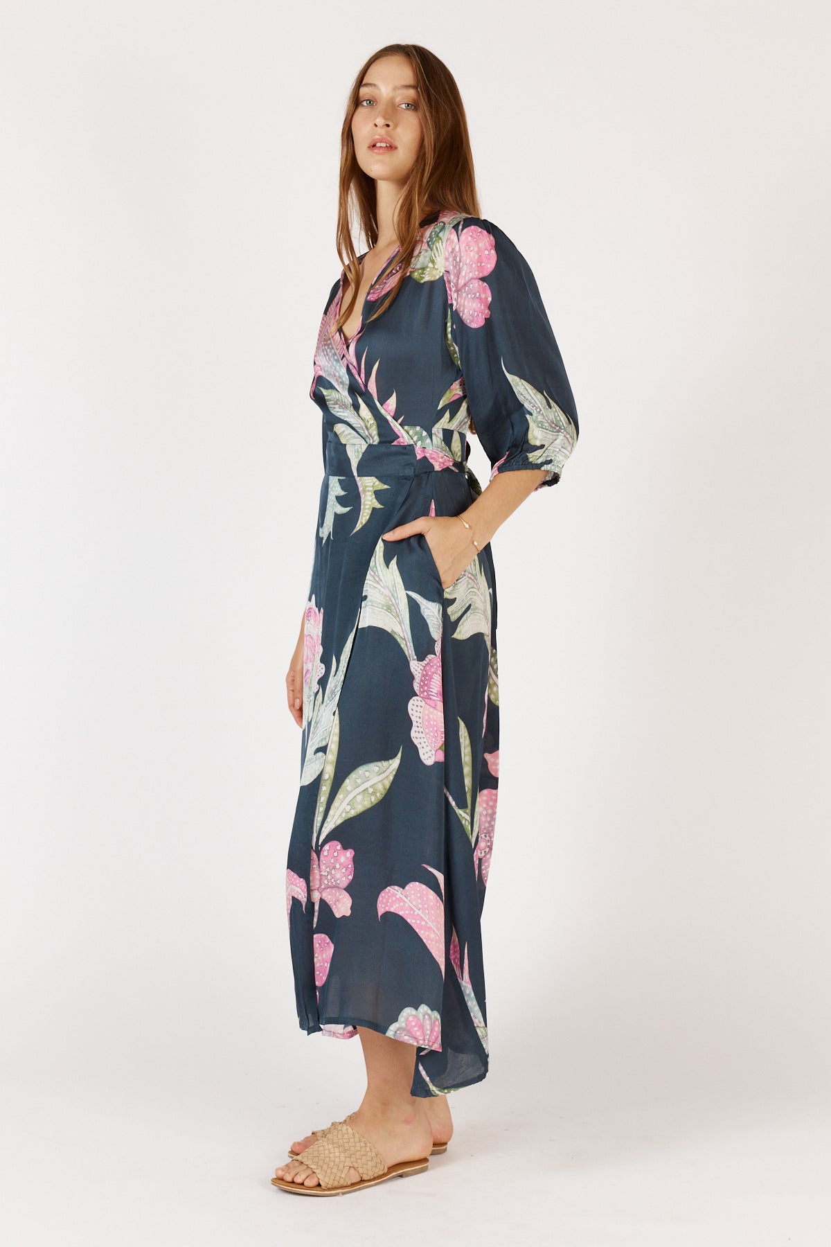 RYY Ubud Wrap Navy