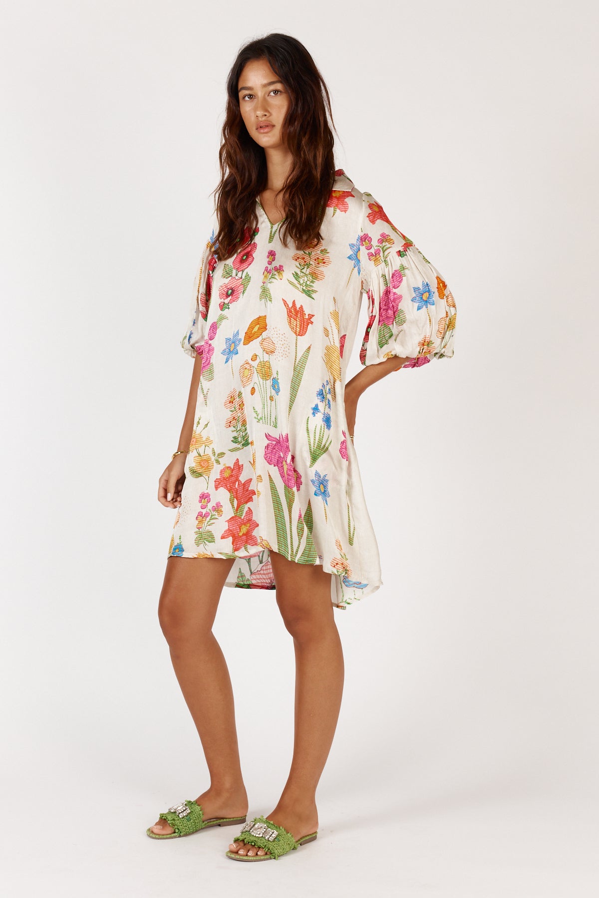 RYY Tea Dress Cream