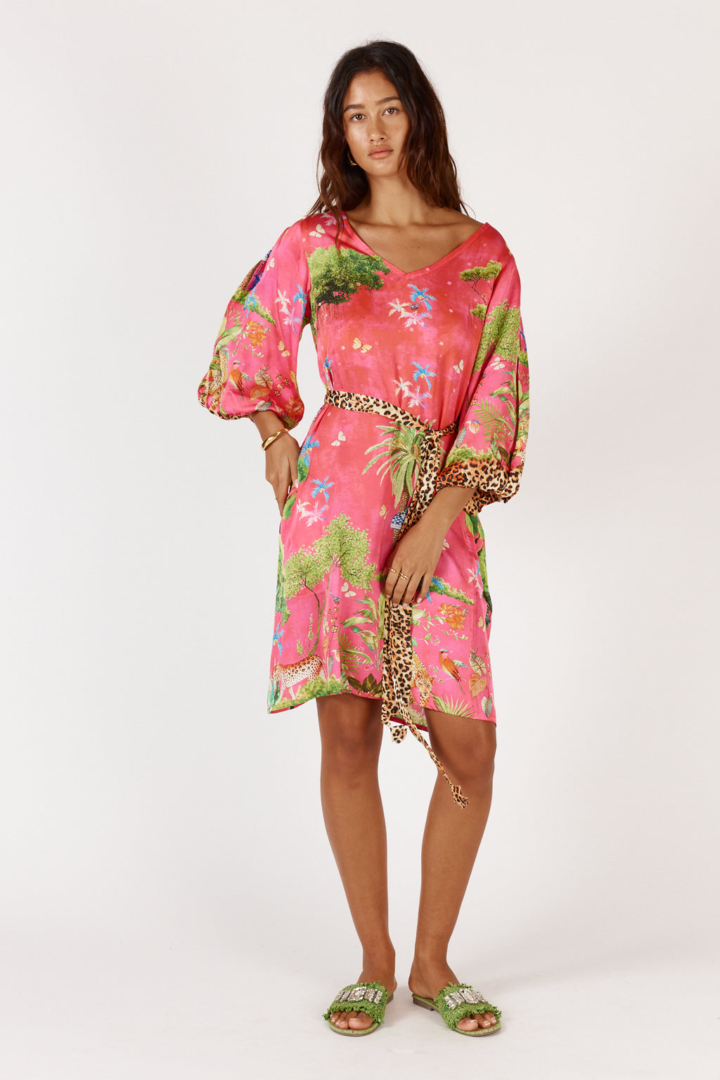 RYY Mataram Dress Coral
