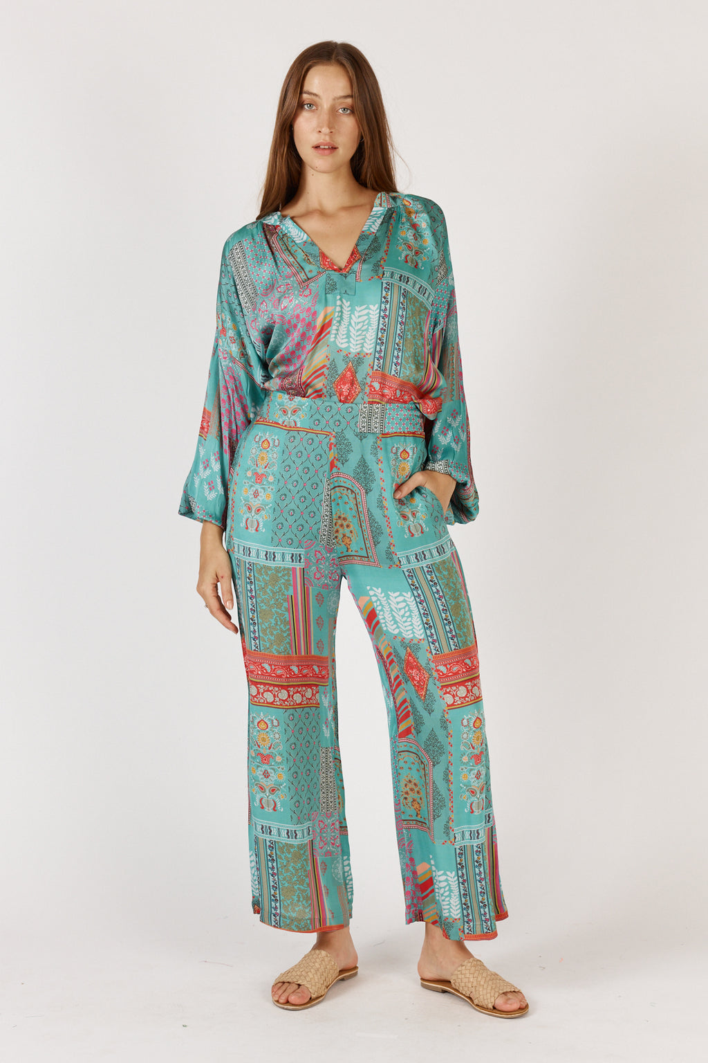 RYY Khari Pant Mint