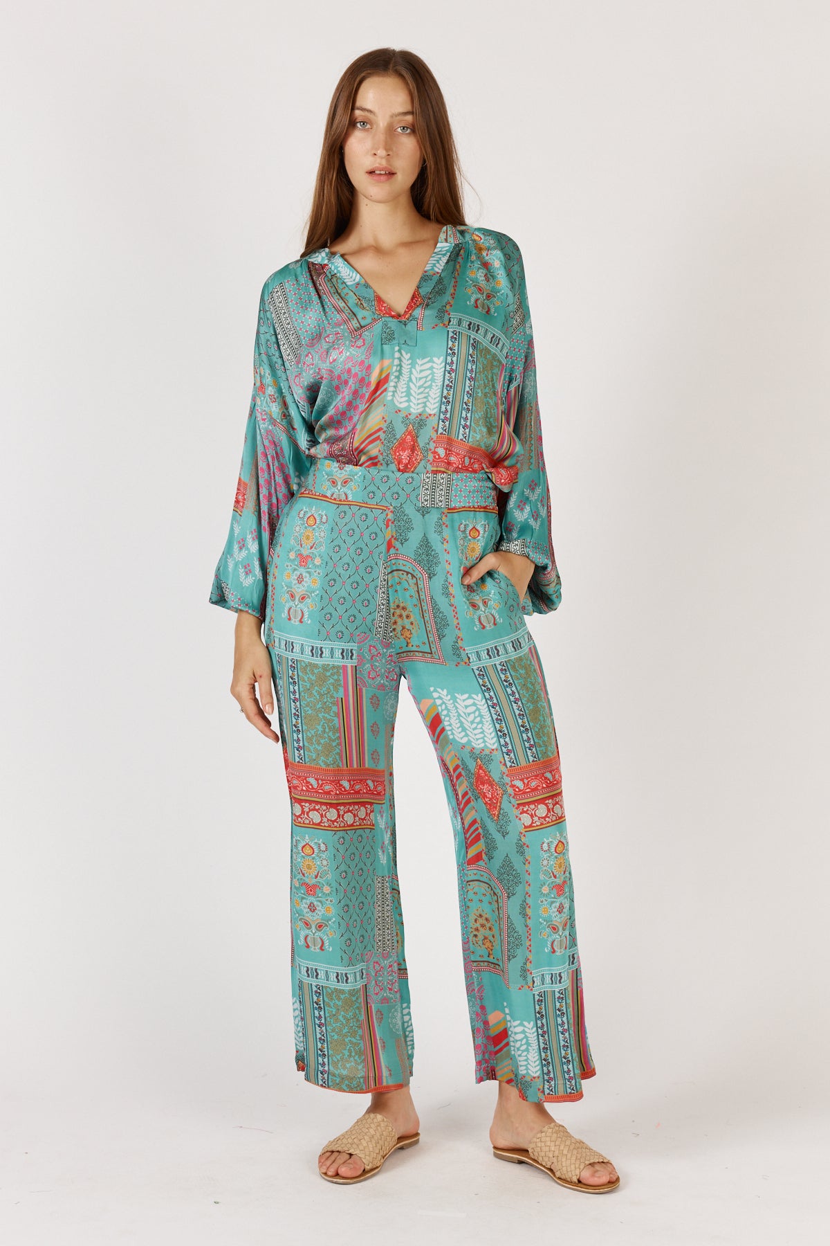 RYY Khari Pant Mint
