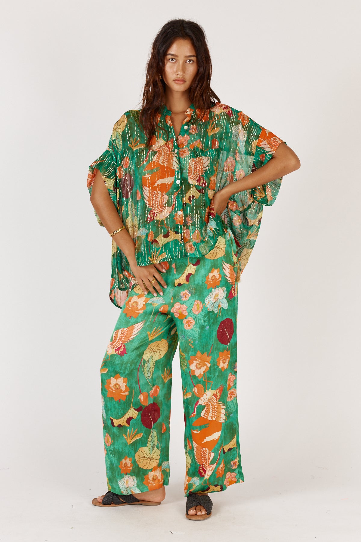 RYY Laurasia Pant Emerald