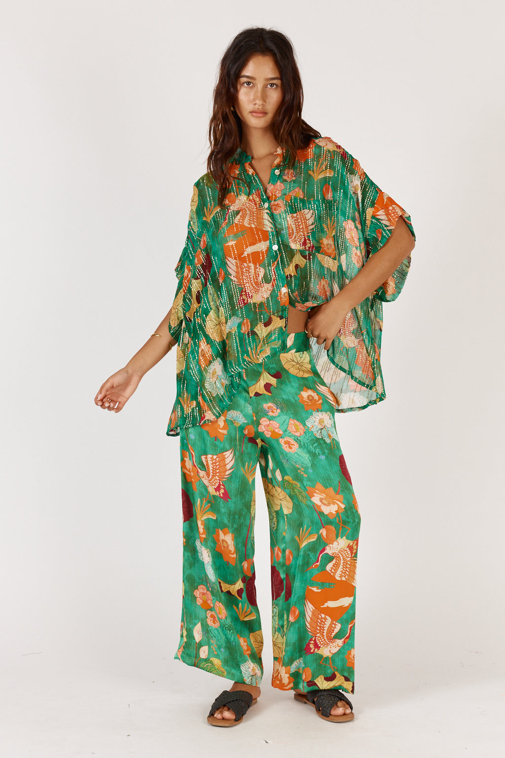 RYY Laurasia Pant Emerald