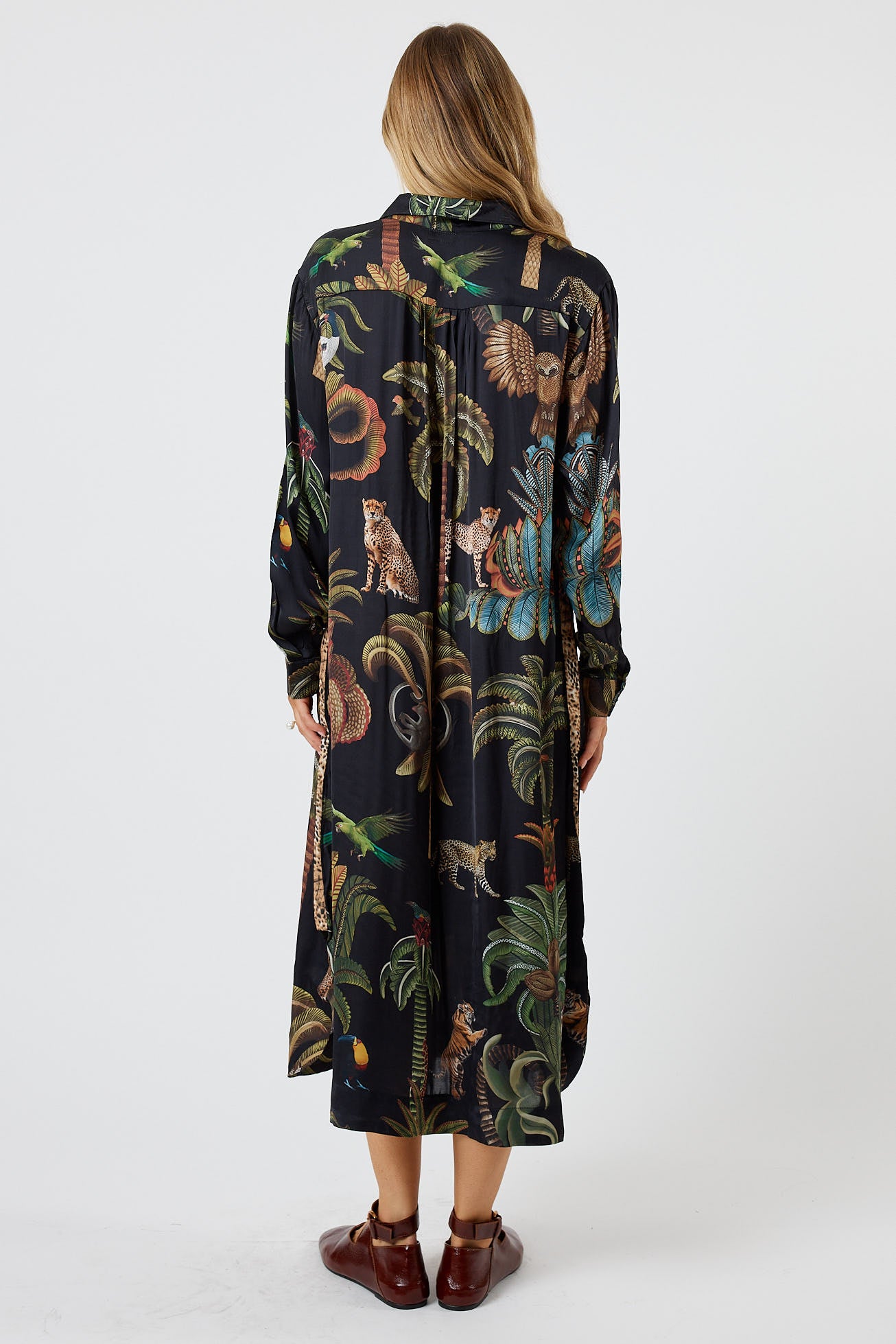 LulaSoul Cheetah Shirtmaker Black