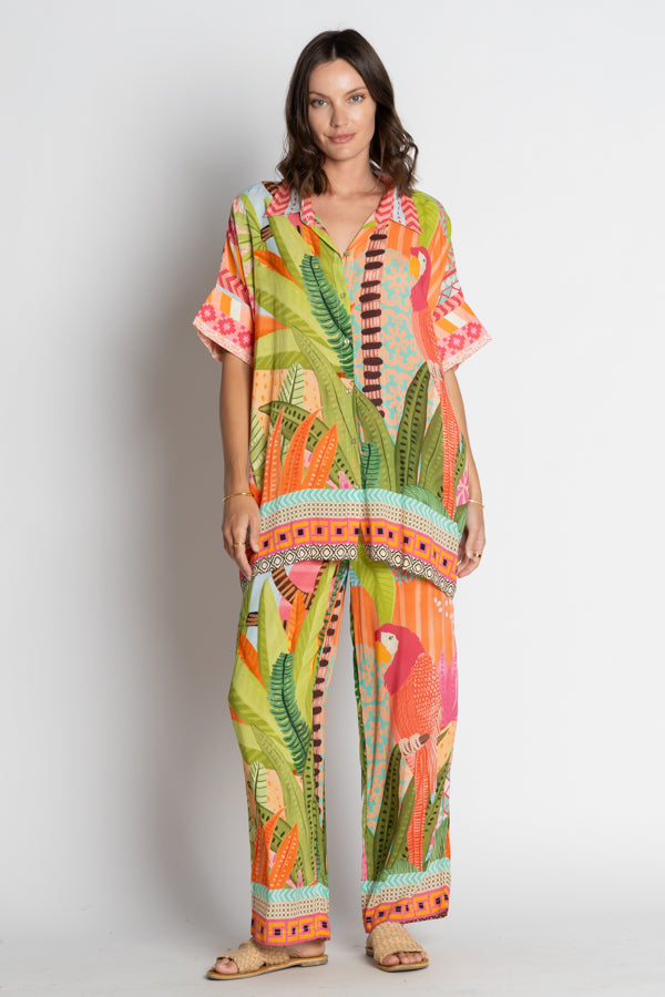 Lula Soul Los Carbos Shirt Kaftan