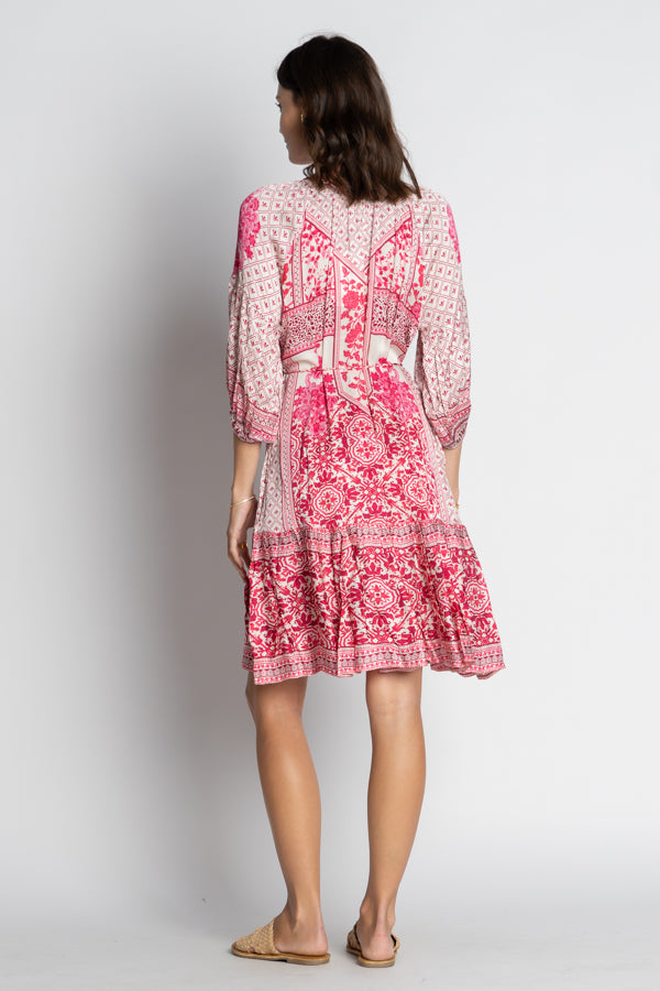 Lula Soul Sensiri Dress Fuscia