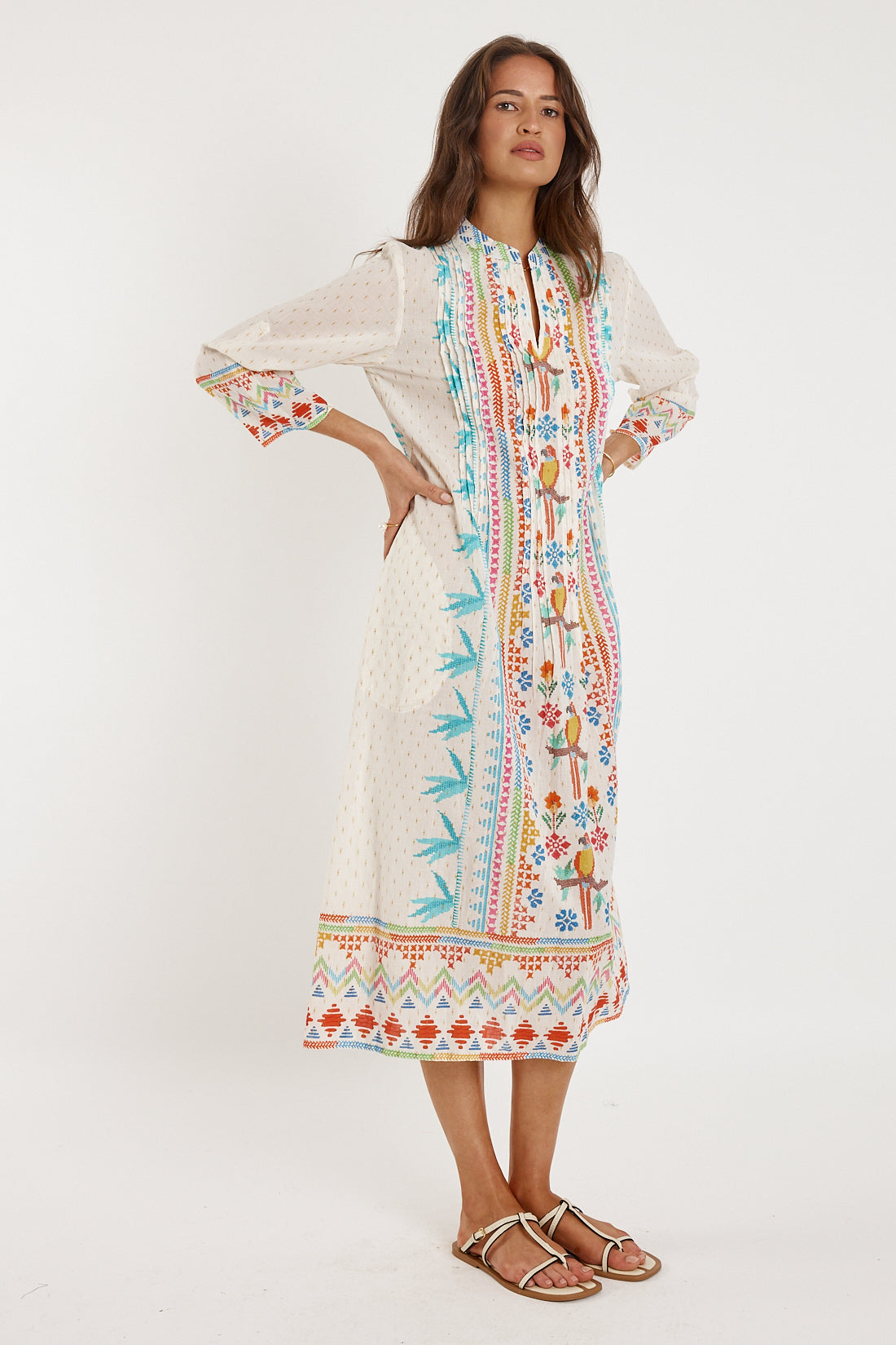 RYY Biscay Kaftan White