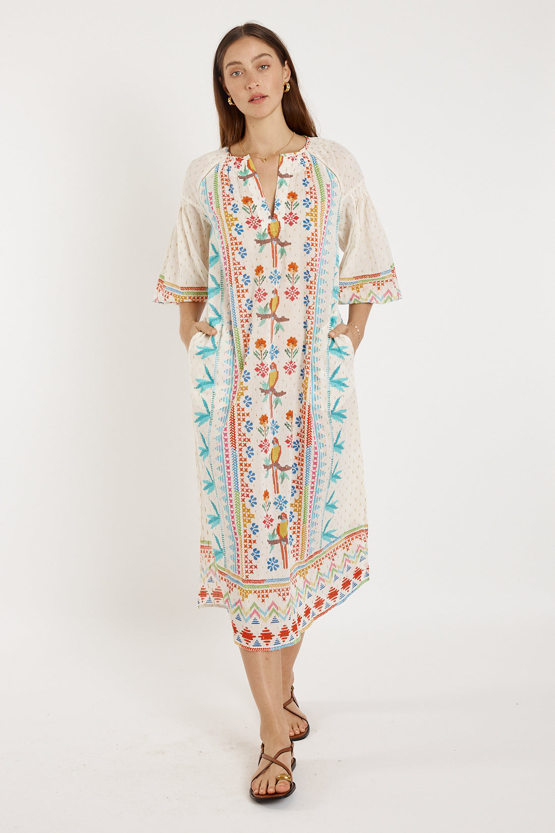 RYY Biscay Kaftan White