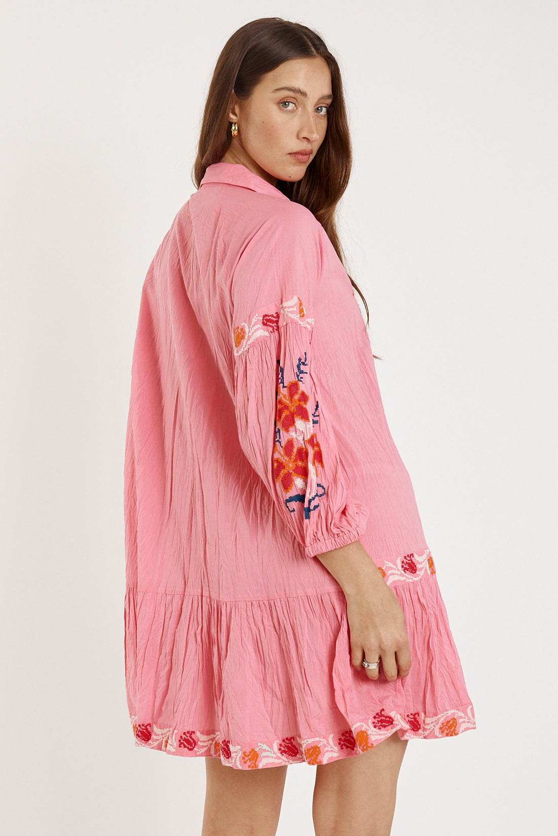 RYY Brittany Dress Coral
