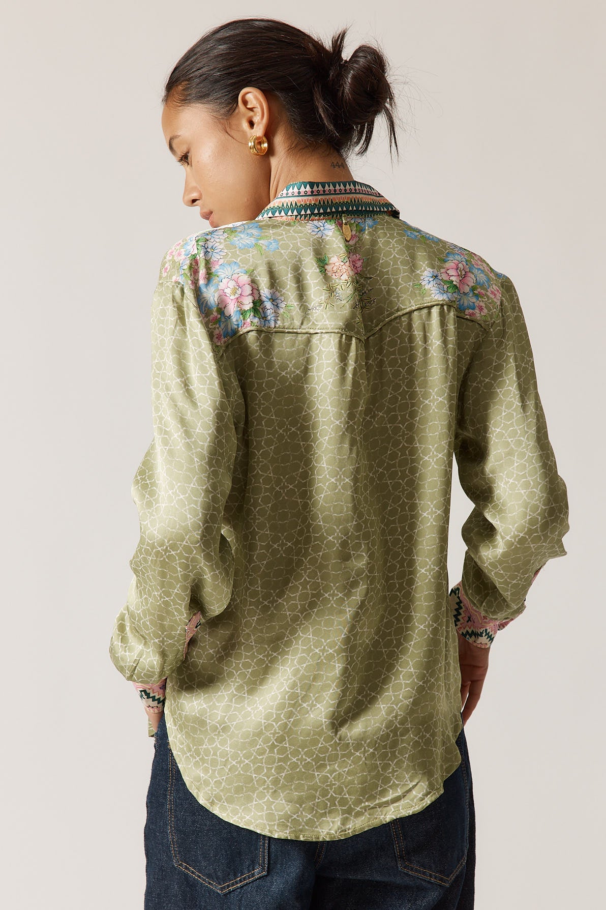 RYY Daisy Duke Shirt Olive