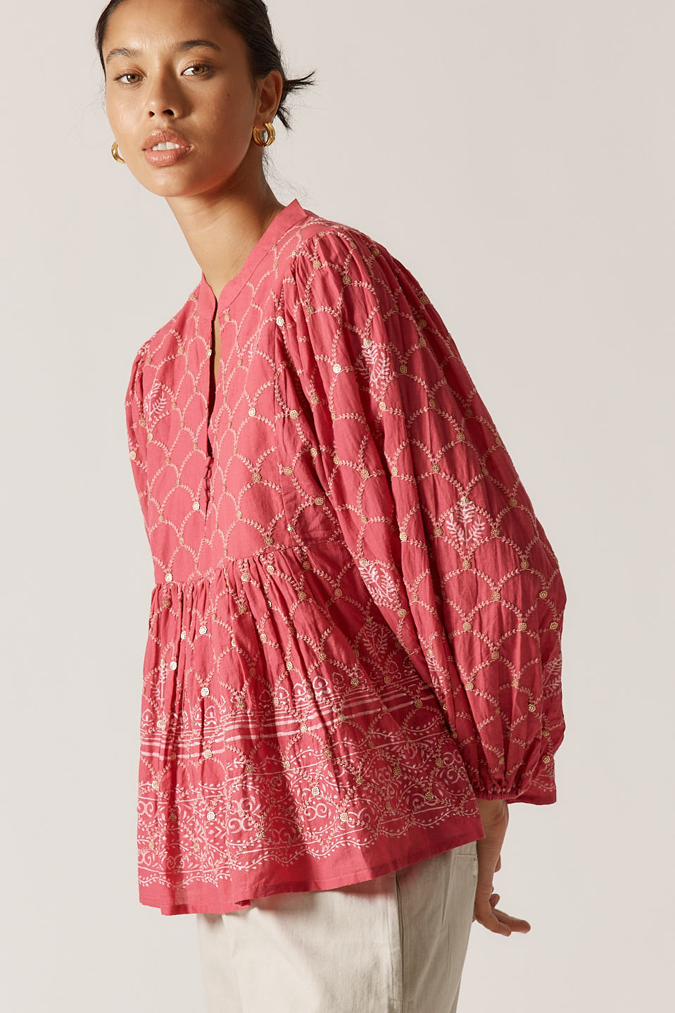 RYY Locket of Love Top Pink