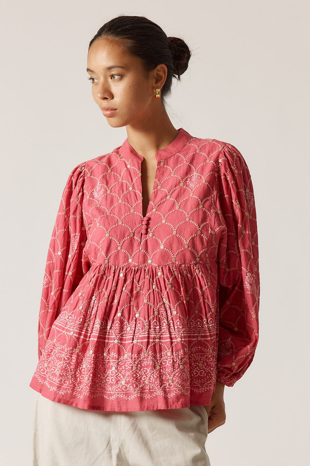 RYY Locket of Love Top Pink