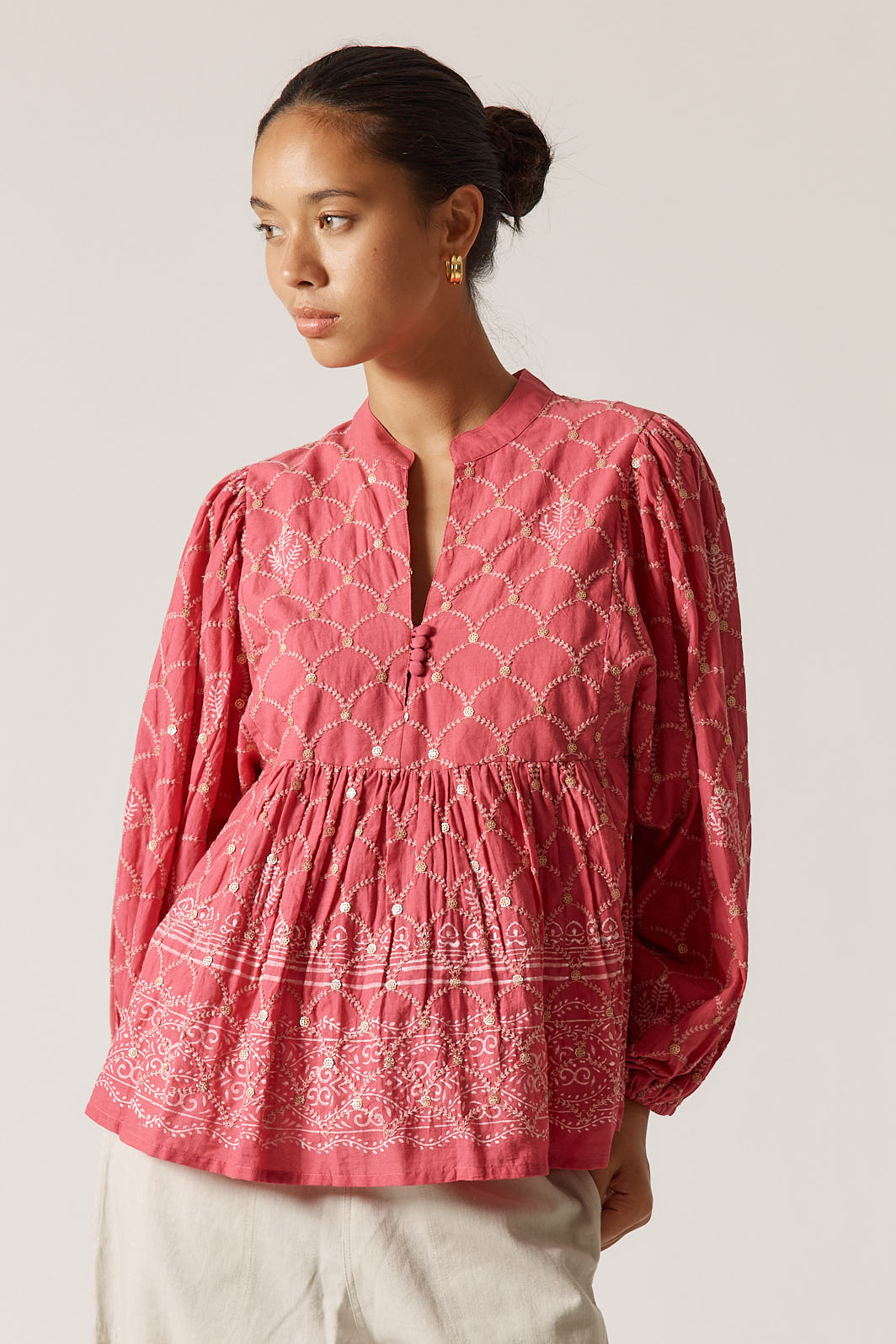 RYY Locket of Love Top Pink