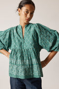 RYY Locket of Love Top Sage