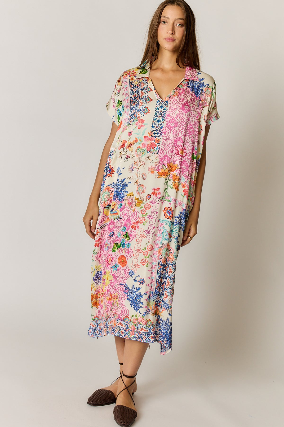RYY Songbird Kaftan White Pre Order