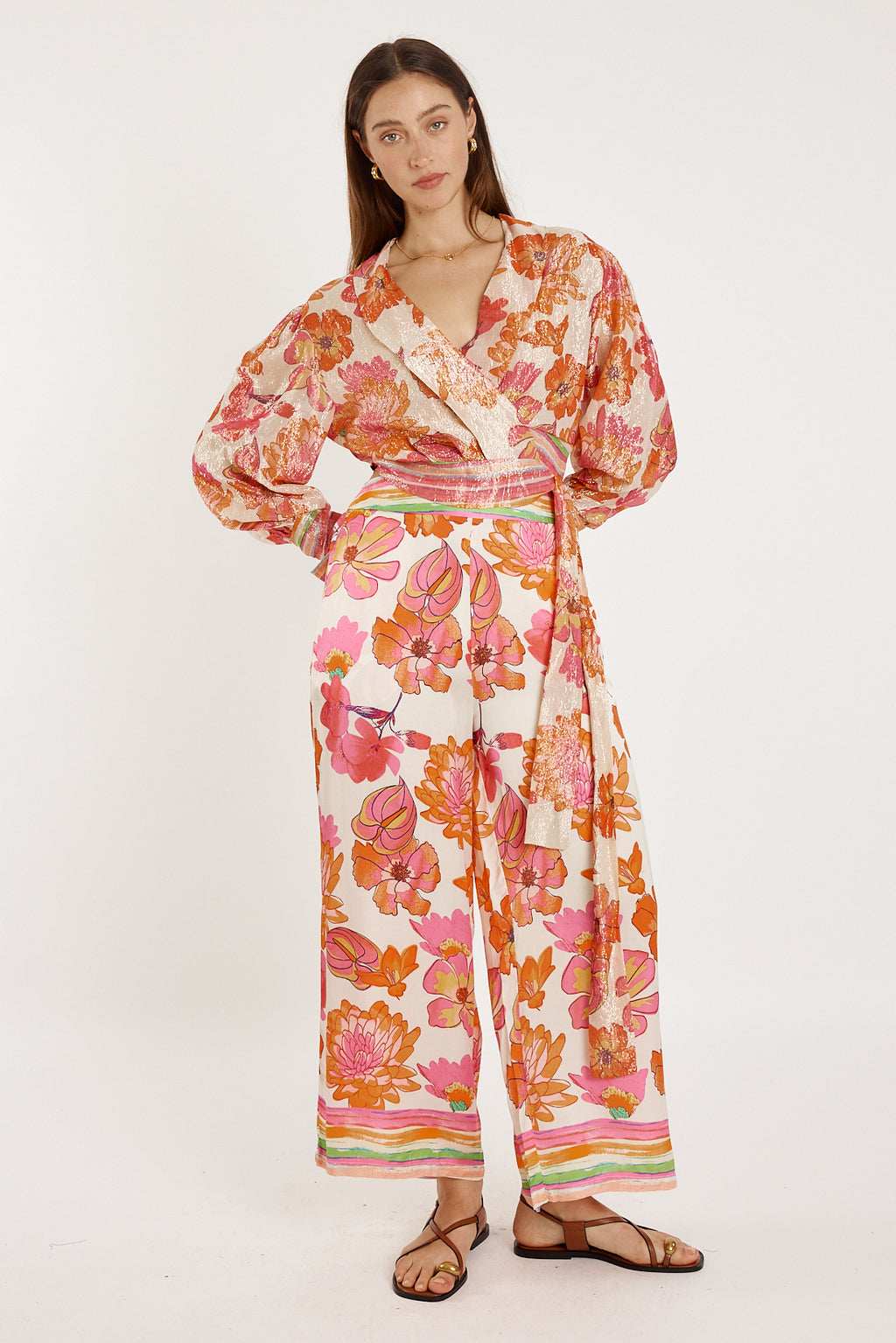 RYY Sunrise Wrap Shirt Pink
