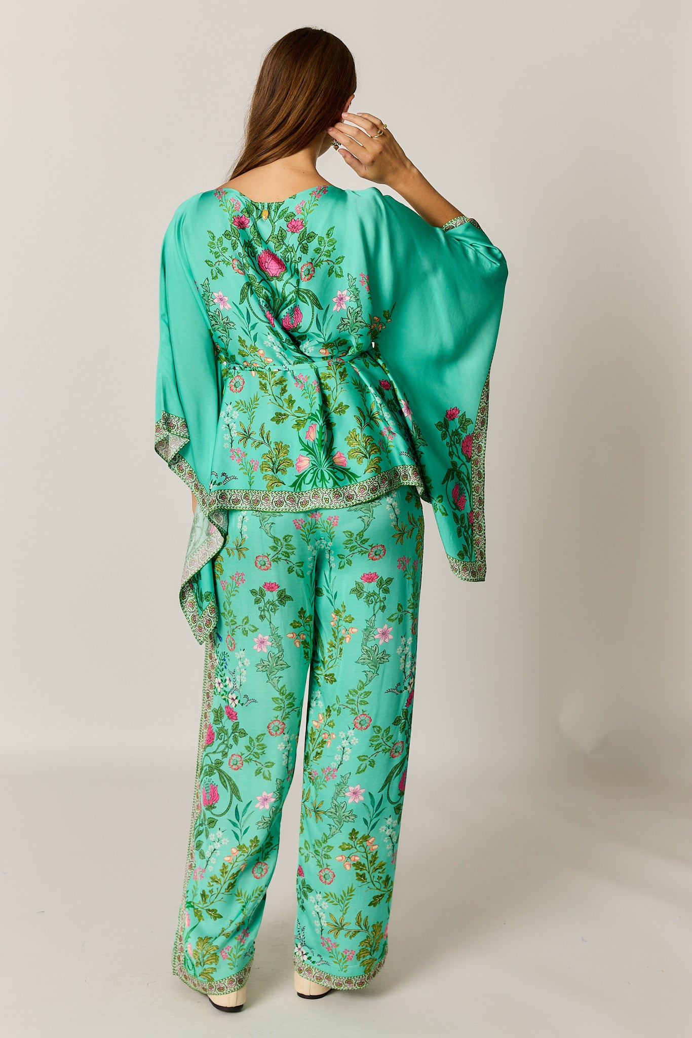 RYY Tatiana Poncho Green - Pre Order