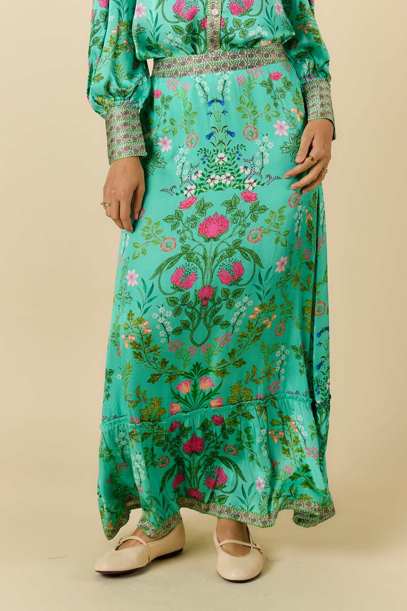 RYY Tatiana Skirt Green - Pre Order
