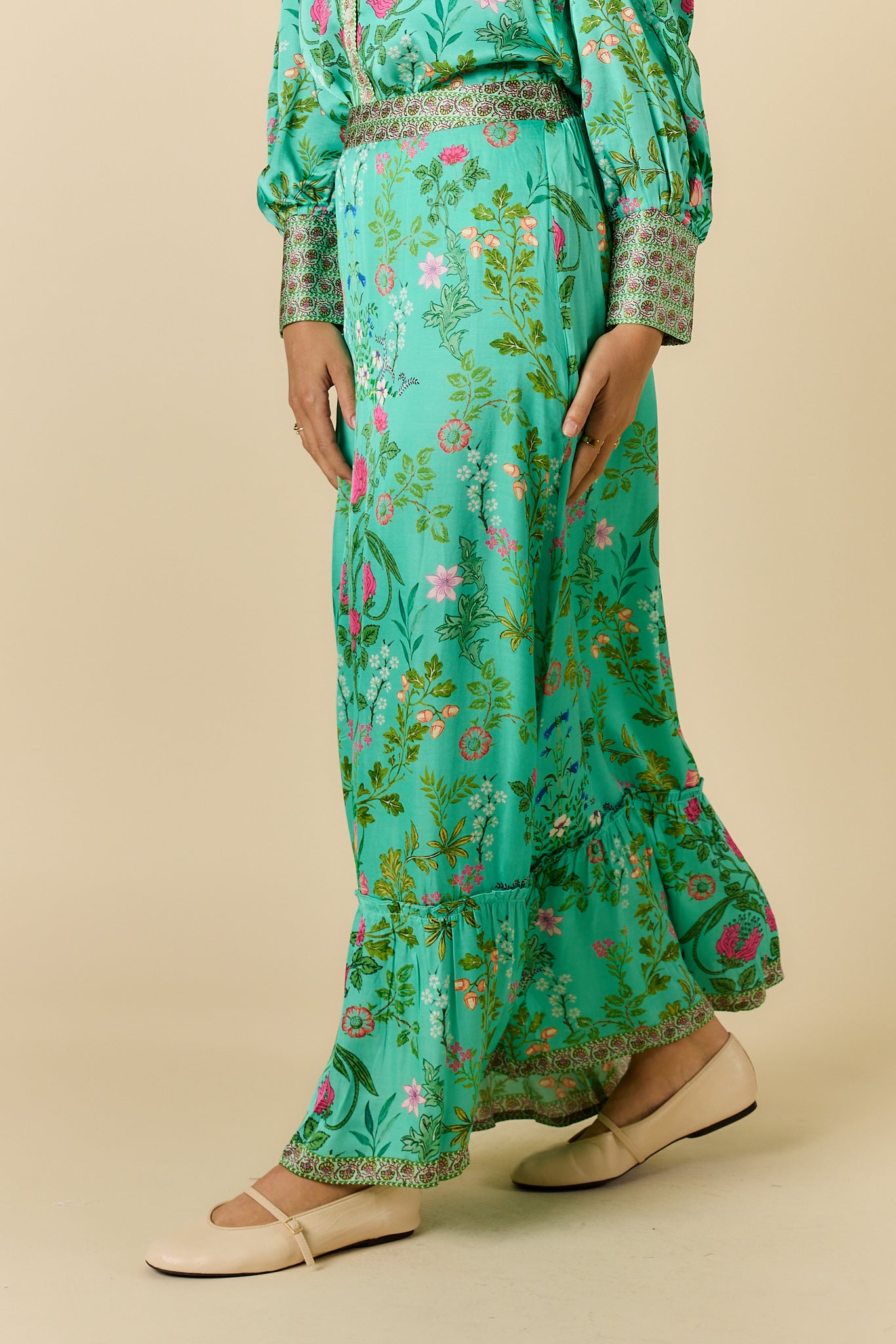 RYY Tatiana Skirt Green - Pre Order