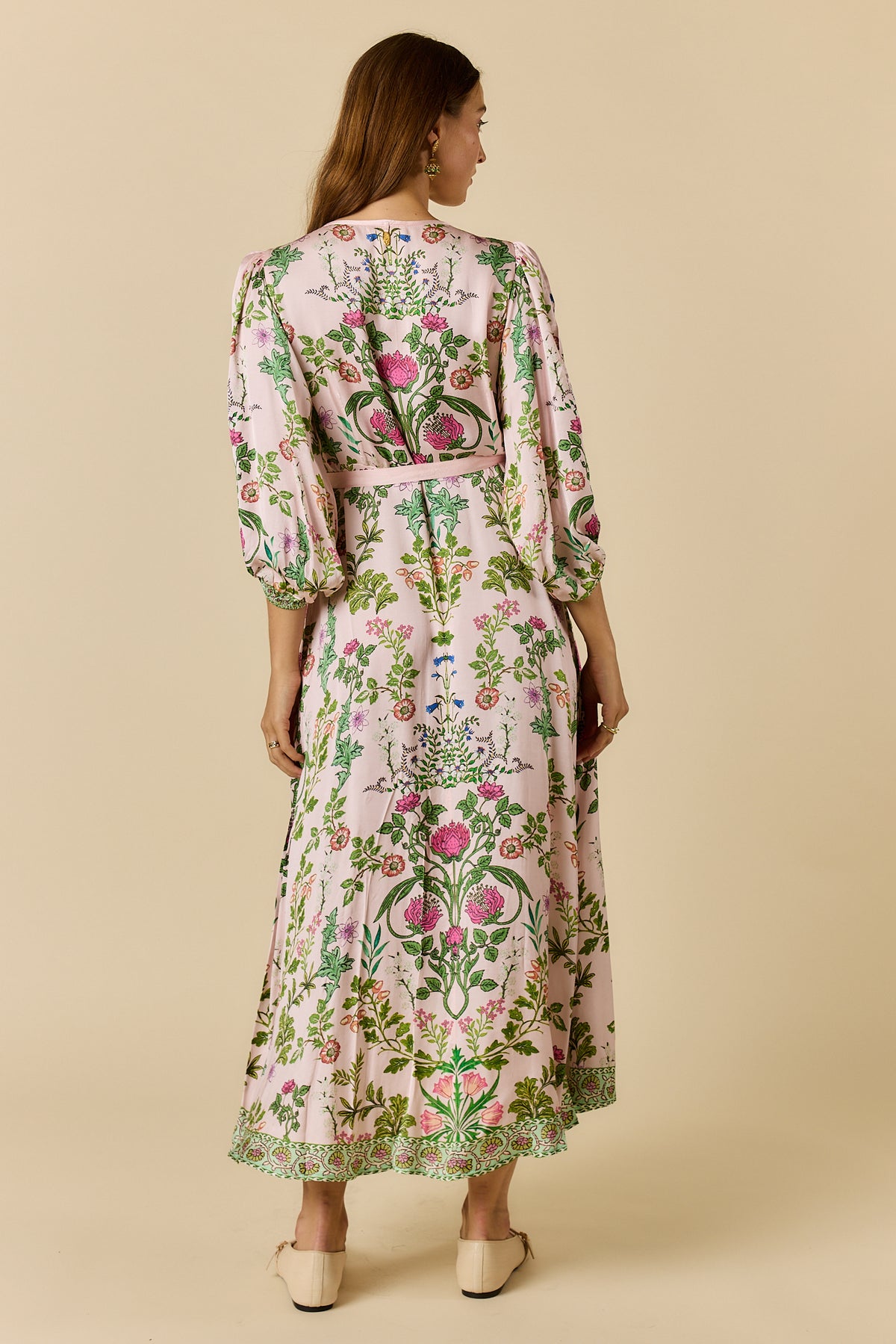 RYY Tatiana Wrap Dress Pink pre order