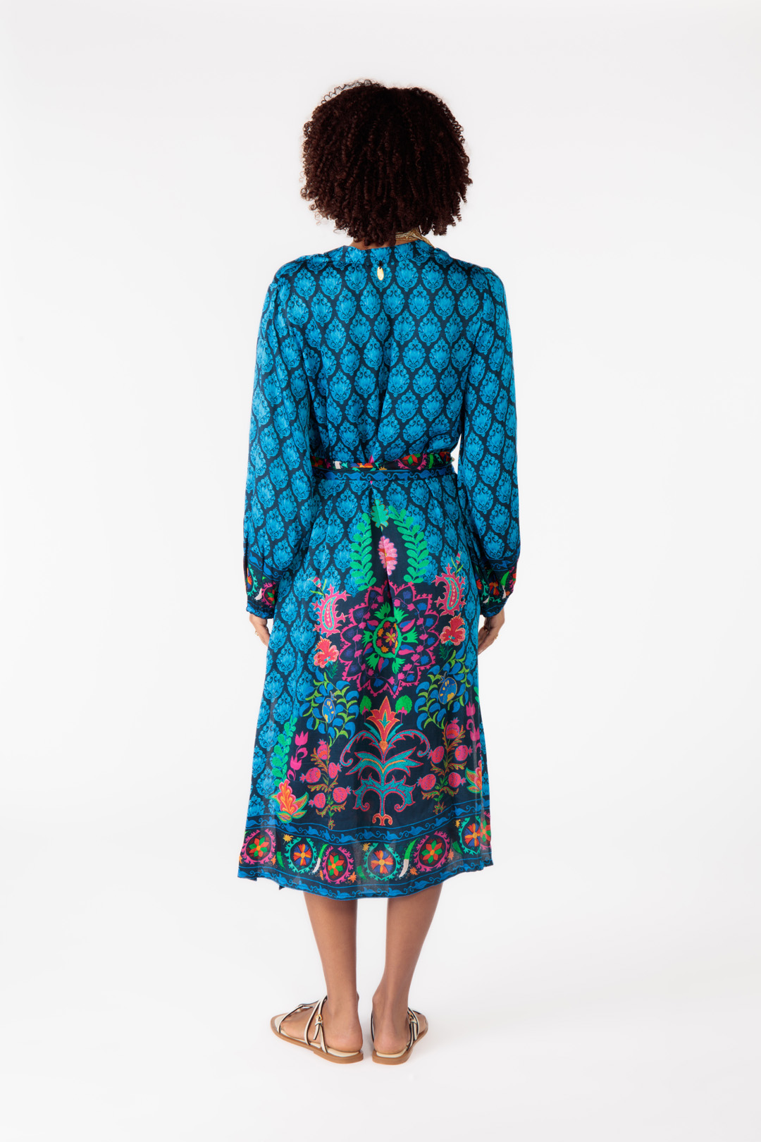 RYY Camilla Dress Blue - Image 3