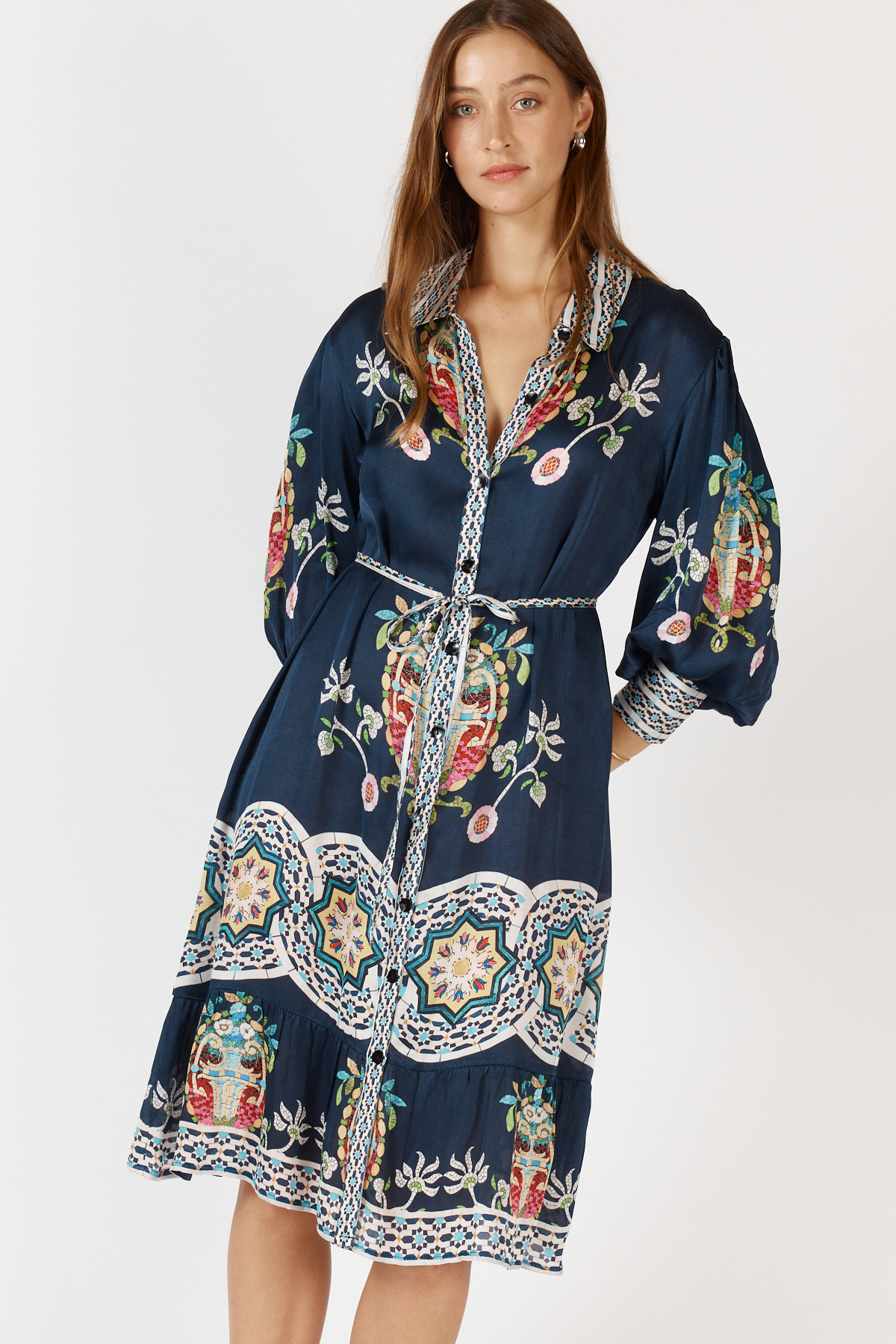 RYY Garcia Dress Navy