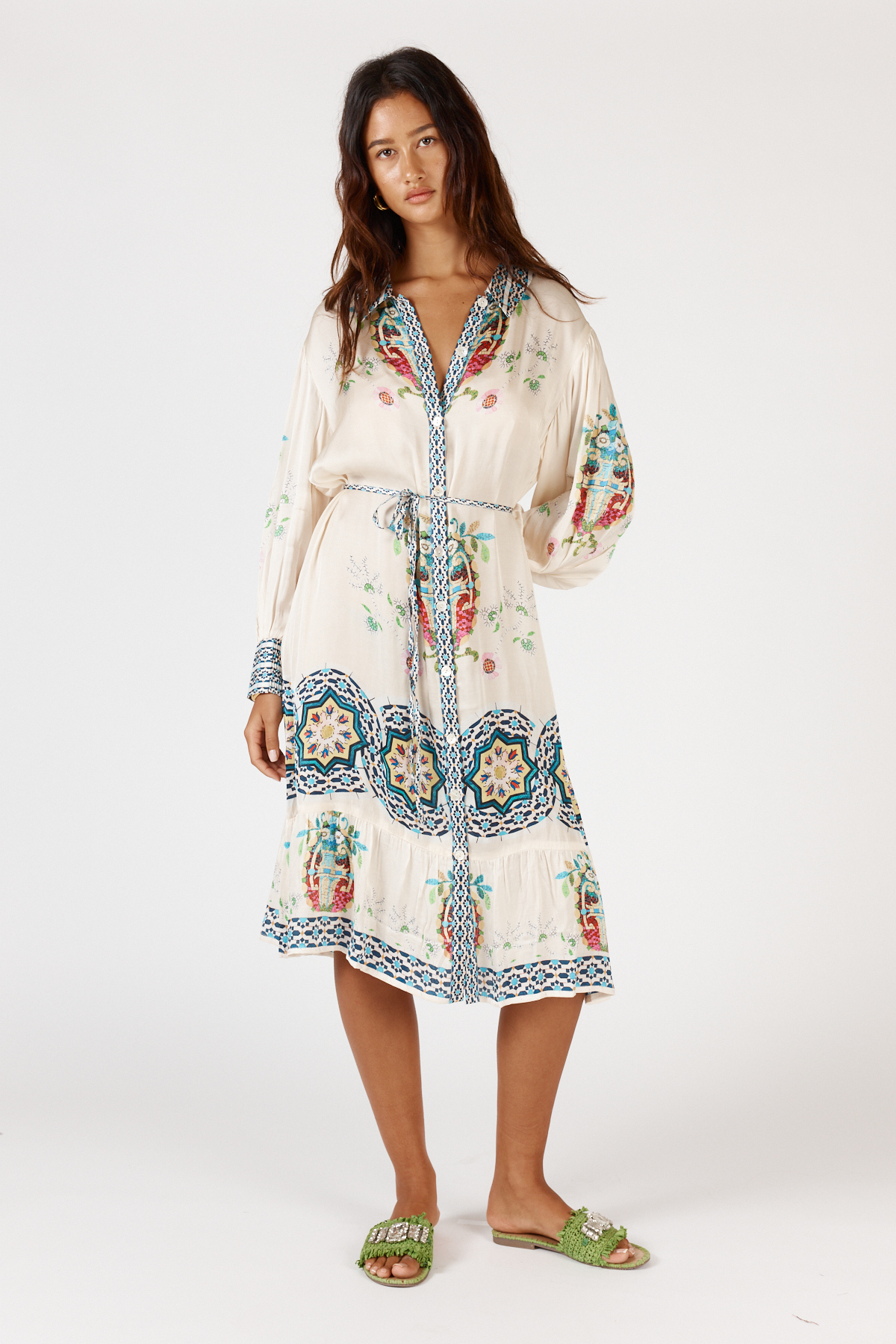 RYY Garcia Dress Cream - Image 3