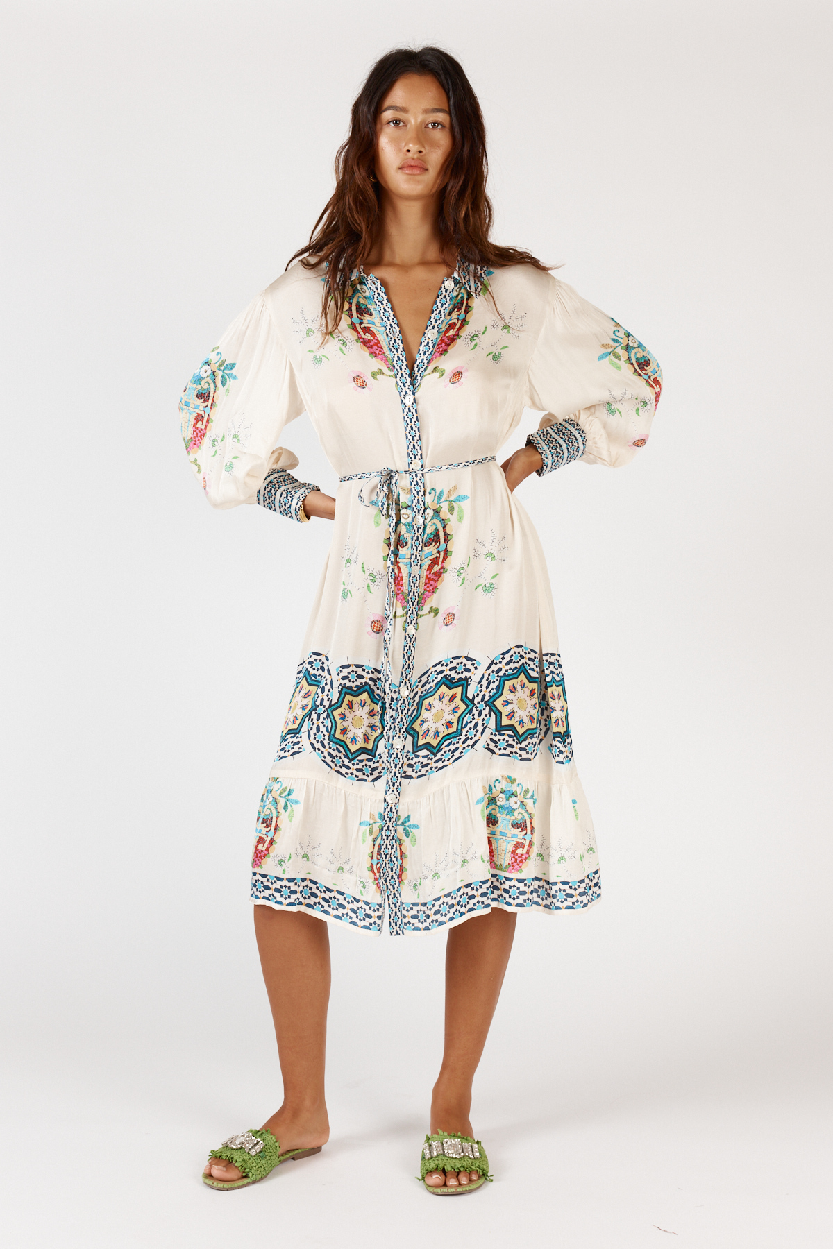 RYY Garcia Dress Cream - Image 2