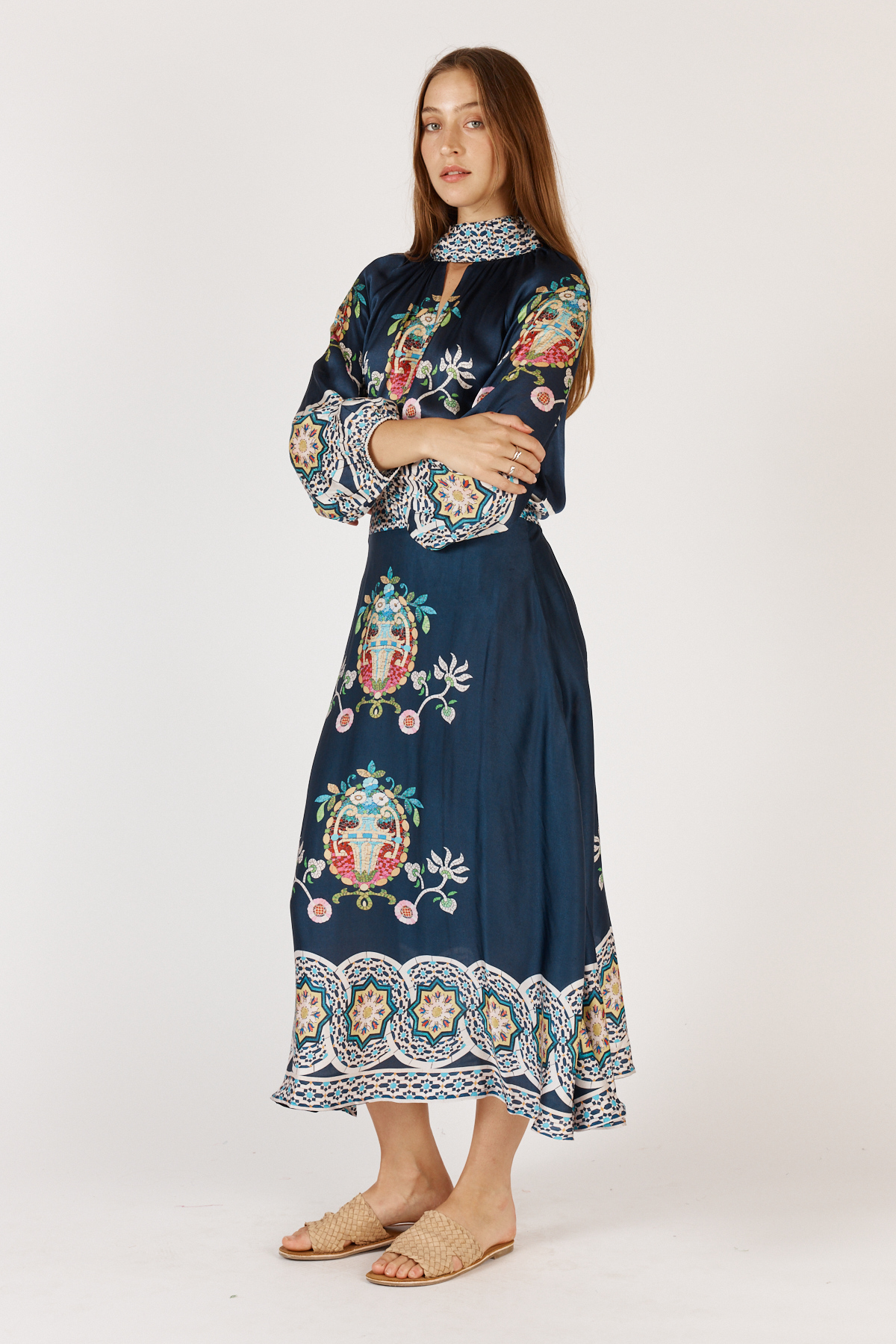 RYY Garcia Skirt Navy - Image 5