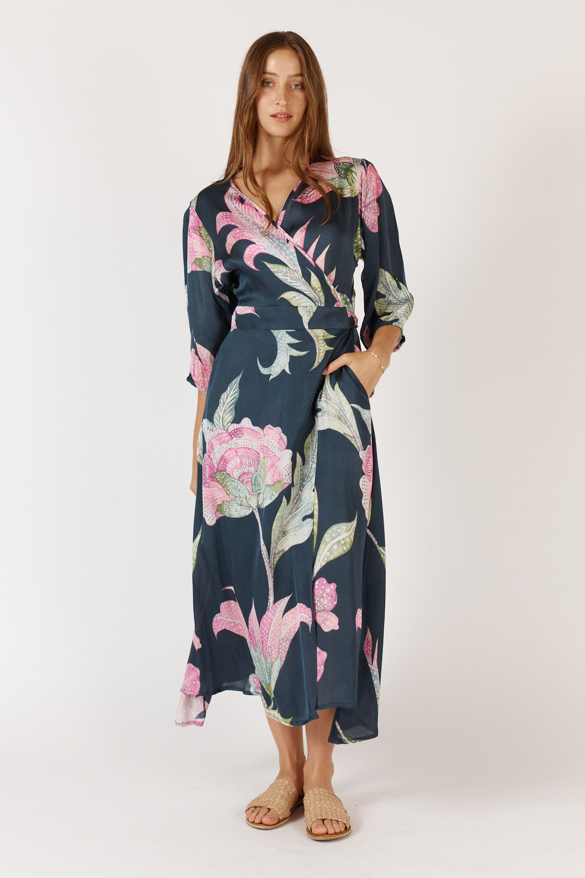 RYY Ubud Wrap Navy