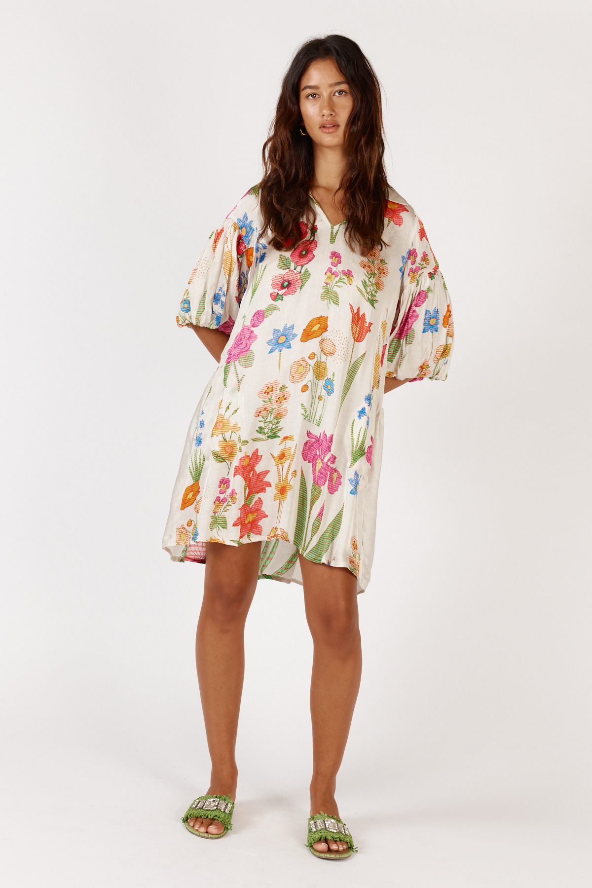 RYY Tea Dress Cream