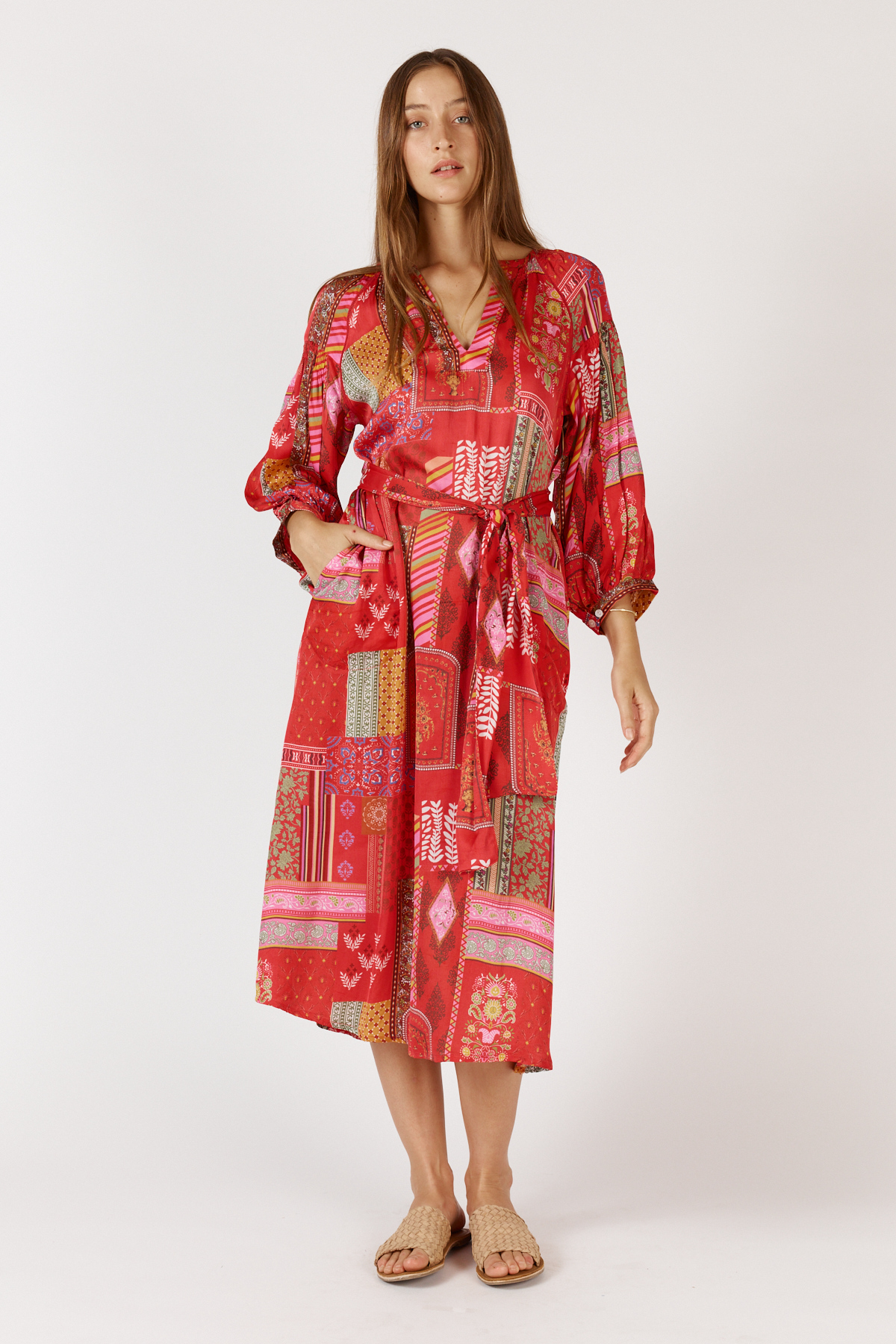 RYY Khari Maxi Red - Image 5