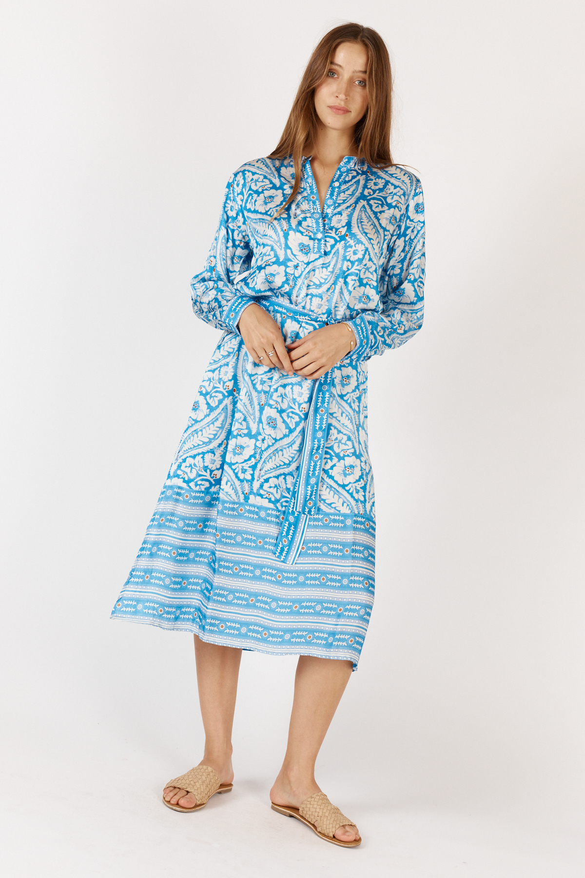 RYY Constantine Dress Blue - Image 3