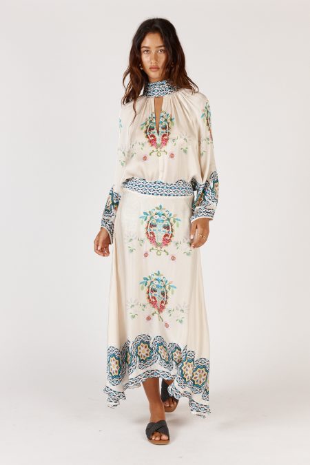 RYY Garcia Skirt Cream